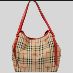 Burberry Haymarket Canterbury Tote